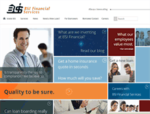 Tablet Screenshot of bsifinancial.com